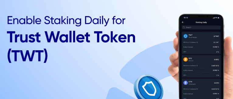 Trust wallet staking app